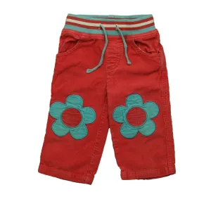 Boden Girls Pink | Blue Corduroy Pants