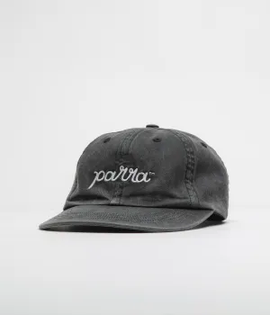 by Parra Scripted Cap - Washed Black