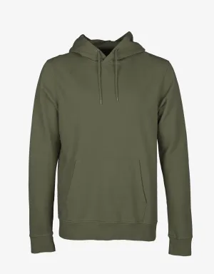 Classic Organic Hood - Seaweed Green