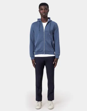 Classic Organic Zip Hood - Heather Grey