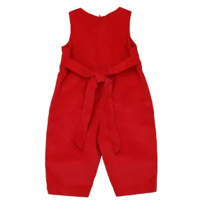 Classic Prep Boys Crimson Romper
