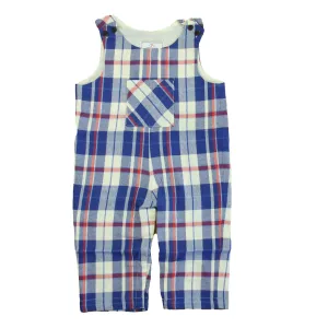 Classic Prep Boys Greenwich Plaid Romper