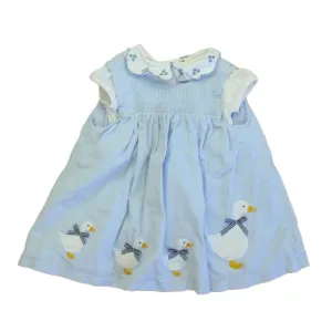 Confiture Girls Blue Ducks Jumper