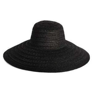 Failsworth Hats Rousham Wide Brim Sun Hat - Black