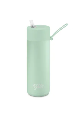 Frank Green 20oz/595ml Reusable Bottle Straw Mint Gelato