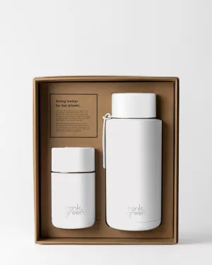 Frank Green Ceramic The Essentials Gift Set Cloud