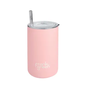 Frank Green Iced Coffee Cup with Straw Blushed