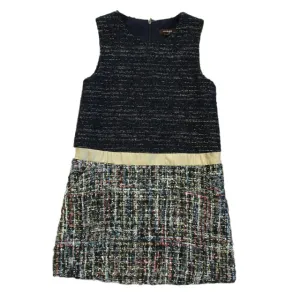 Imoga Girls Navy | Gold Dress