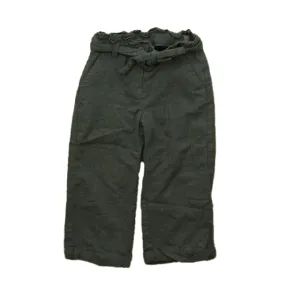 Janie and Jack Girls Gray Pants
