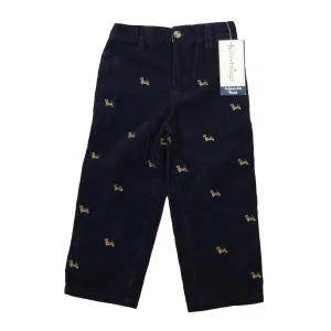 Kitestrings Boys Navy Dogs Corduroy Pants