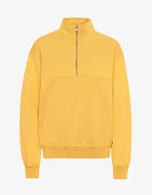 Organic Quarter Zip - Burned Yellow
