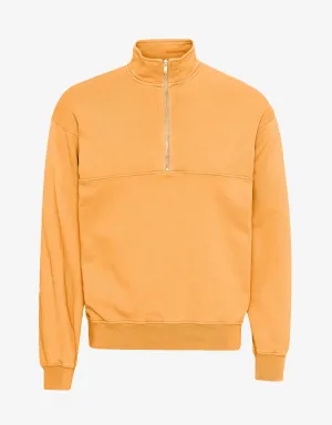 Organic Quarter Zip - Sandstone Orange