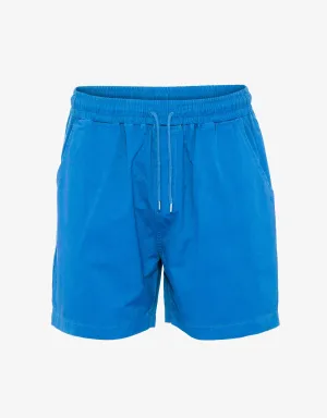 Organic Twill Shorts - Pacific Blue