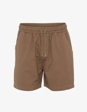 Organic Twill Shorts - Sahara Camel