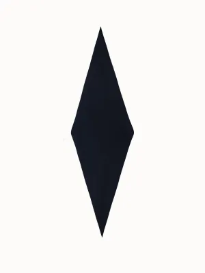 Trapezoid Shaped Scarf from Cashmere Silk Akris