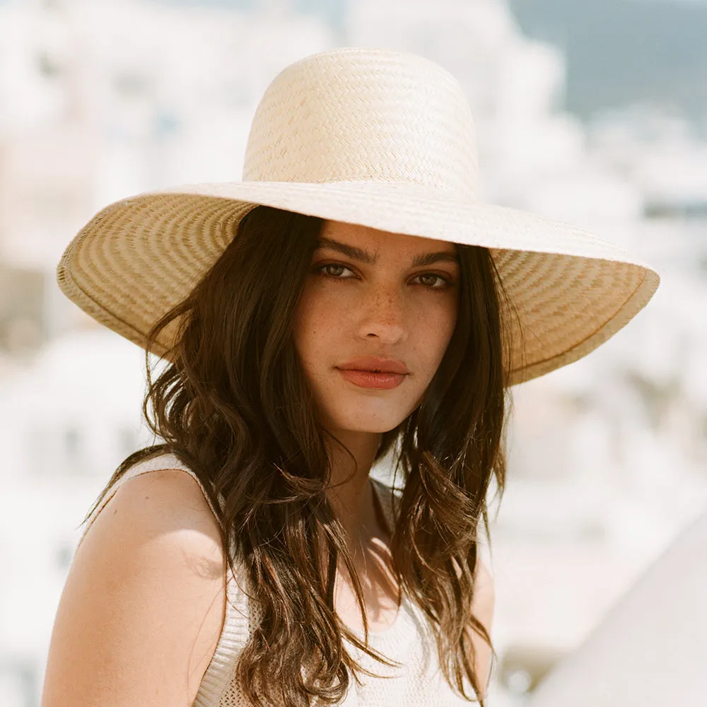 Brixton Hats Janae Wide Brim Toyo Straw Sun Hat - Natural