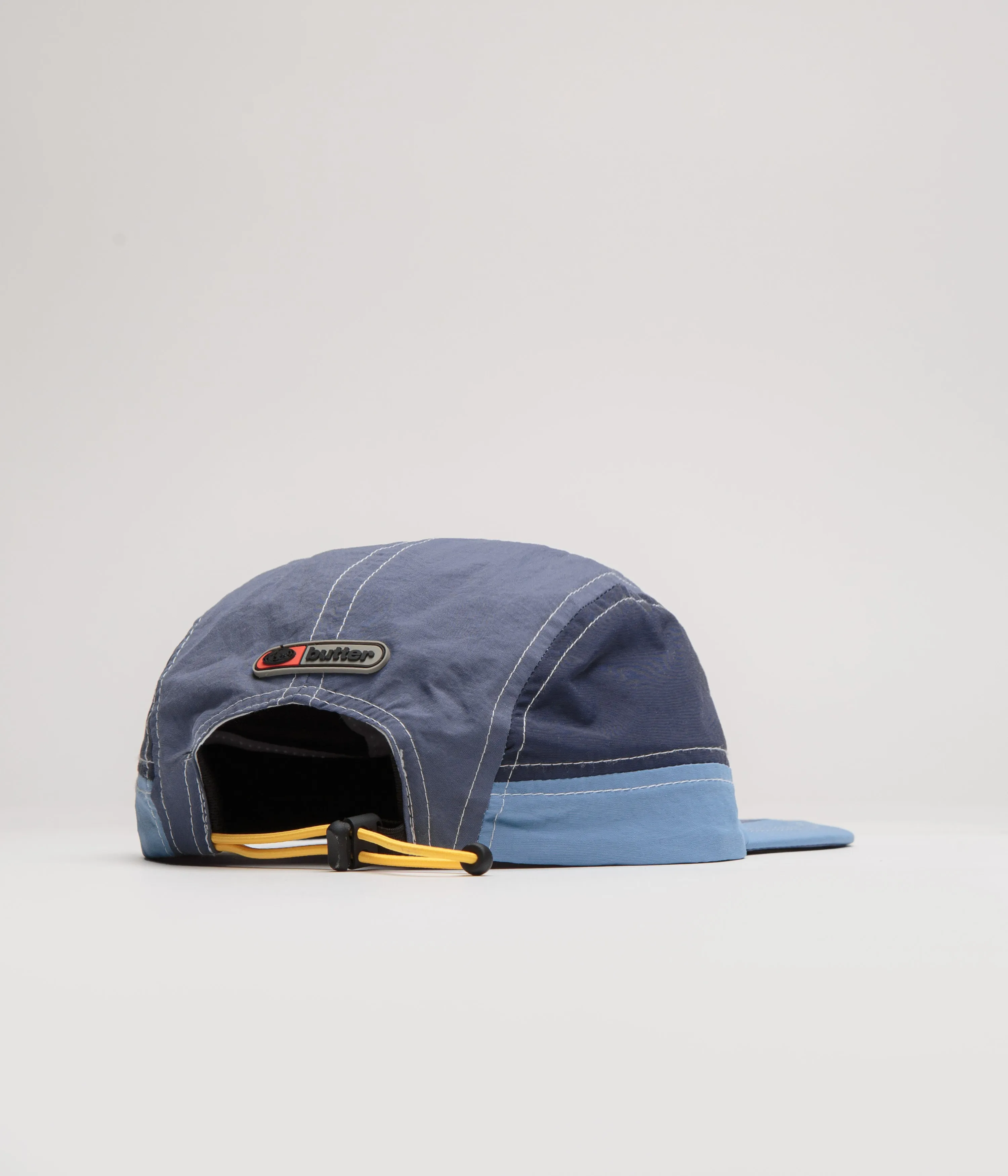 Butter Goods Stream 4 Panel Cap - Navy / Ice