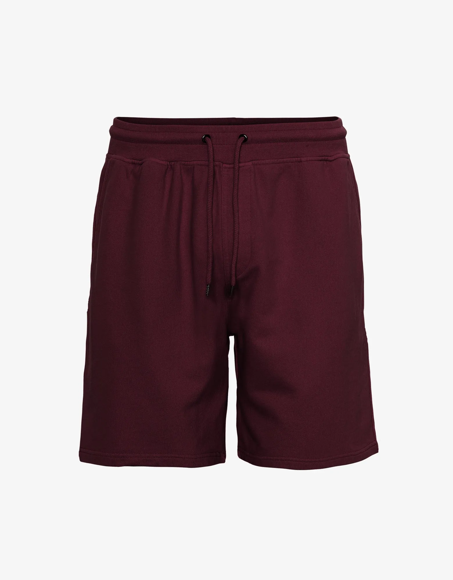 Classic Organic Sweatshorts - Oxblood Red