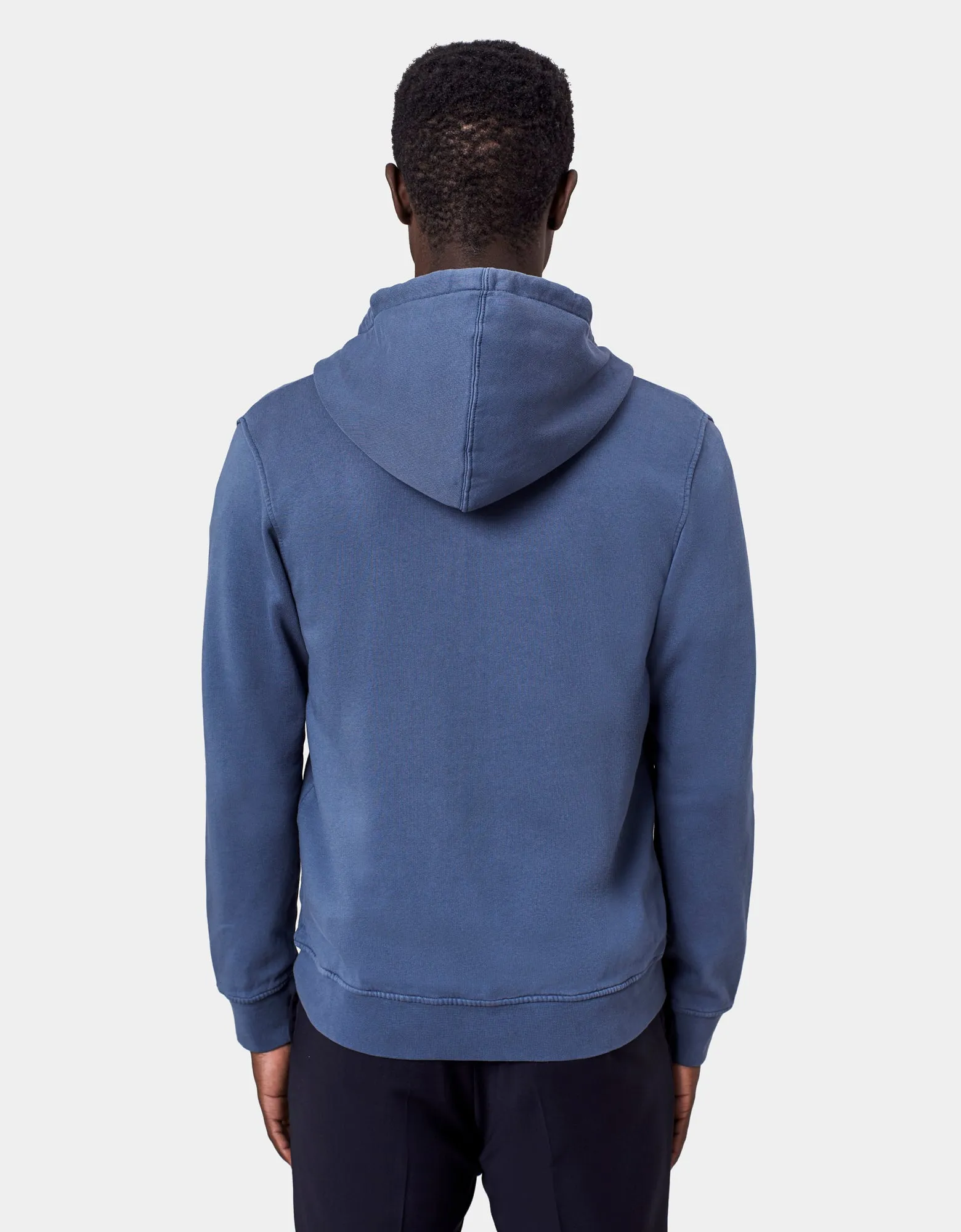 Classic Organic Zip Hood - Oyster Grey