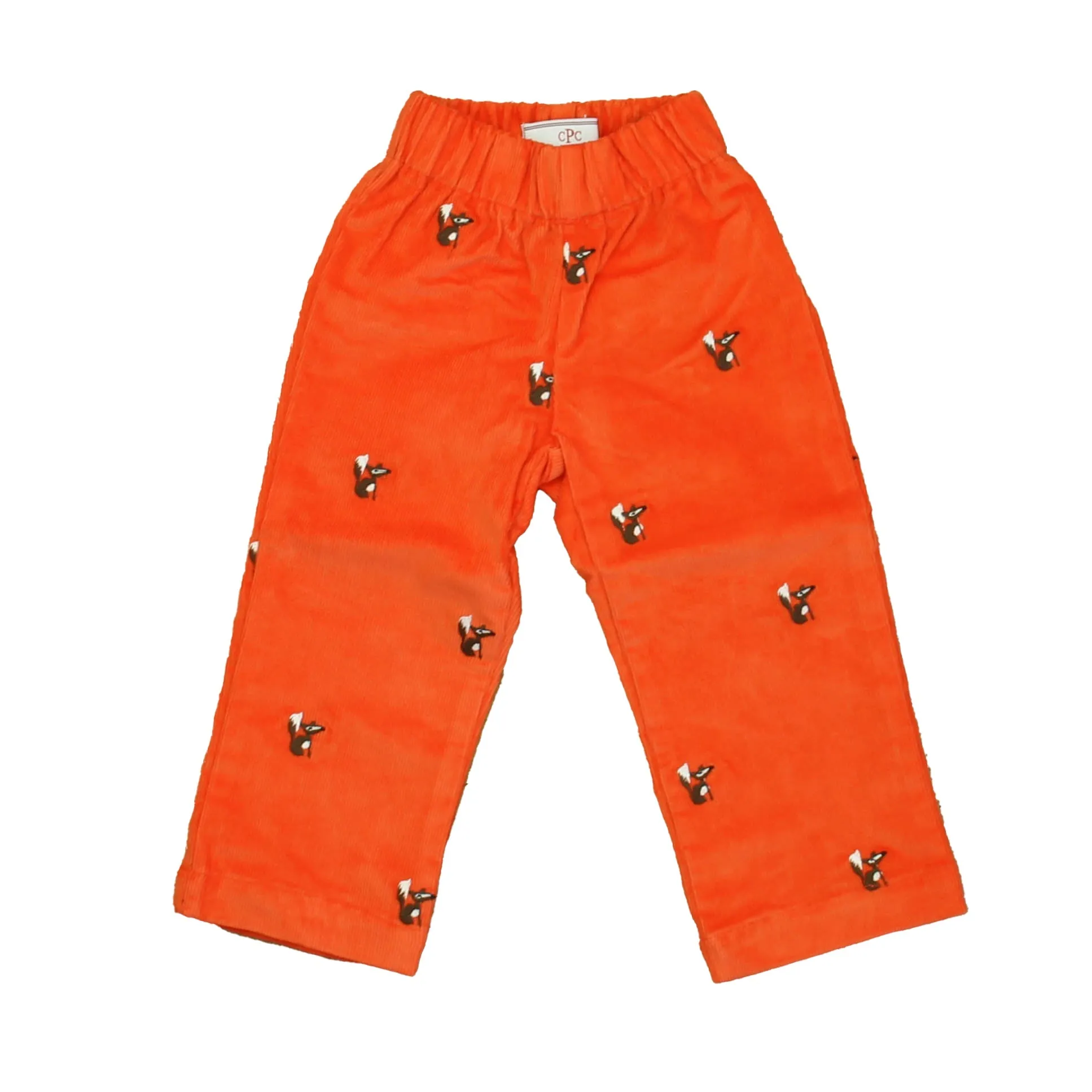 Classic Prep Boys Pureed Pumpkin with Fox Corduroy Pants
