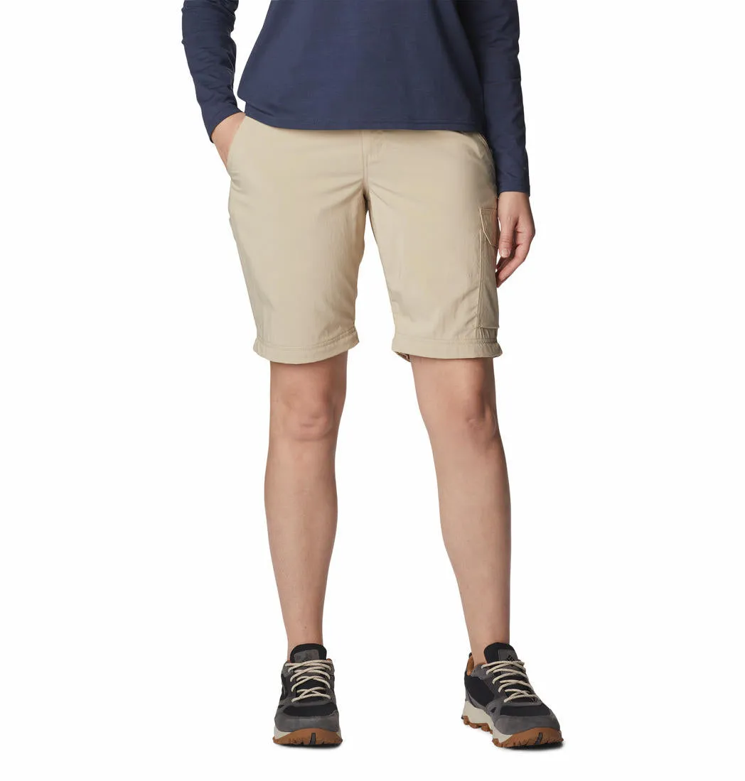 Columbia Women Brown Omni-Shade Silver Ridge Utility Convertible Pant