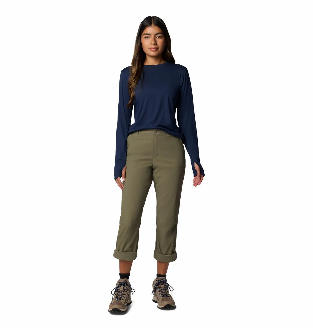 Columbia Women Green Omni-Shield Leslie Falls II Pant