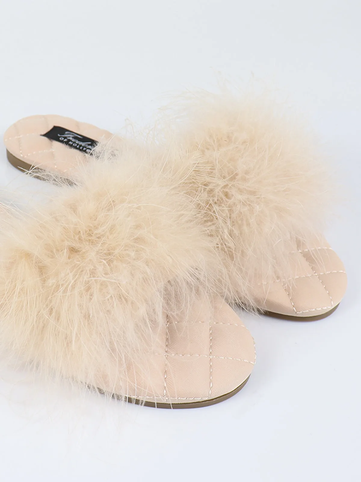 Maxim Feather Flat Sandal