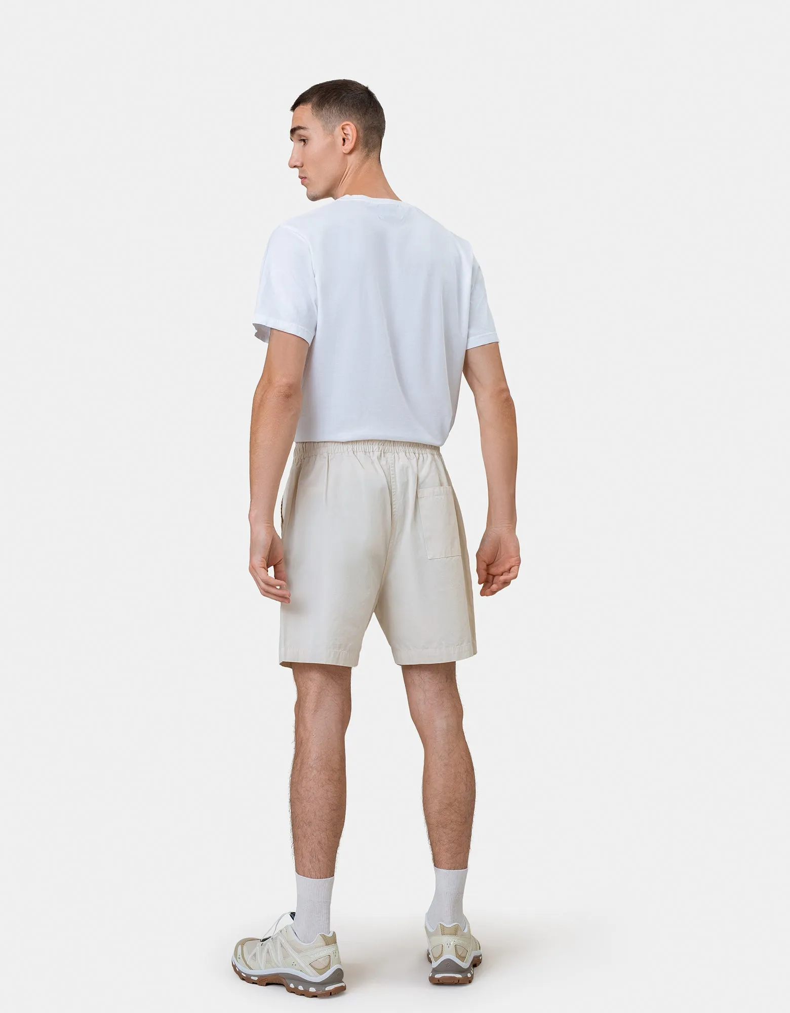 Organic Twill Shorts - Lemon Yellow