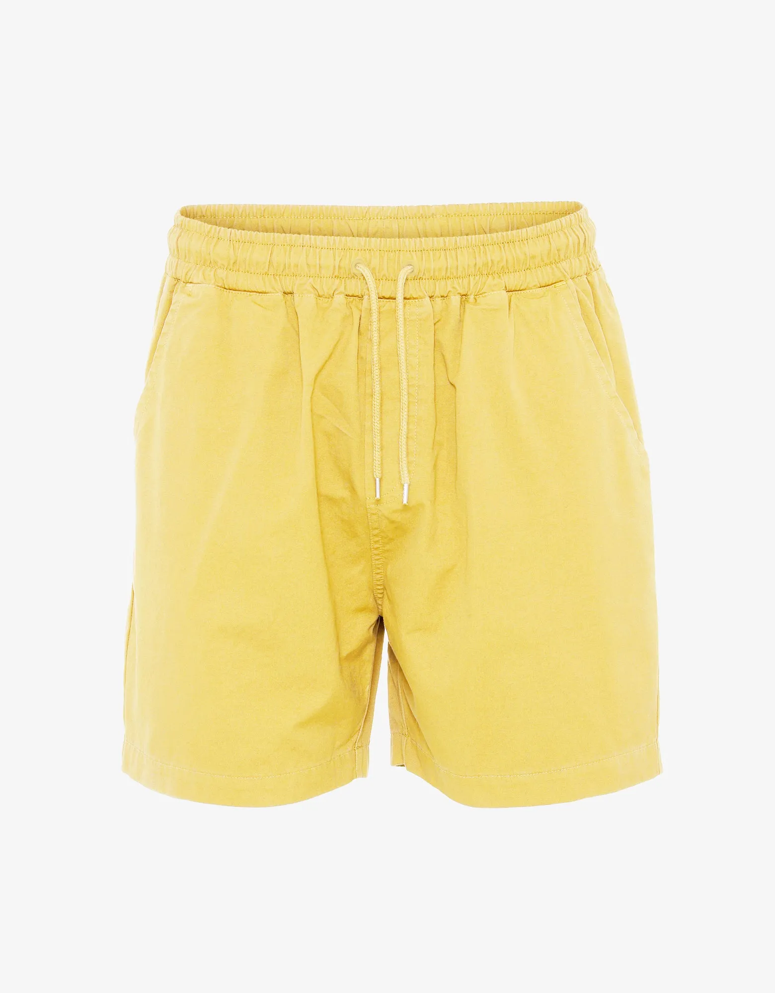 Organic Twill Shorts - Lemon Yellow