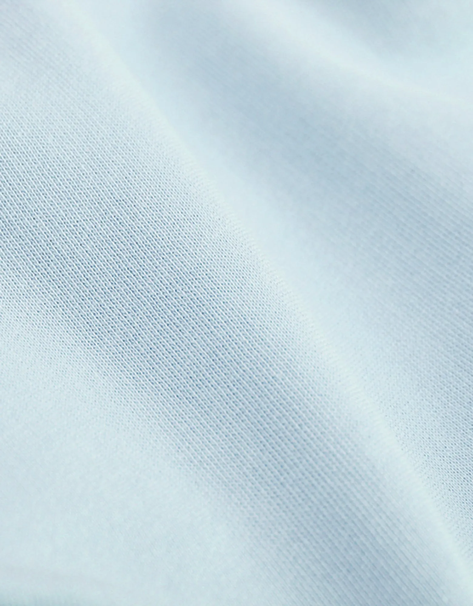Oversized Organic LS T-shirt - Polar Blue
