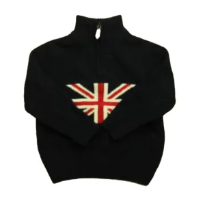 Thomas Brown Boys Navy Sweater