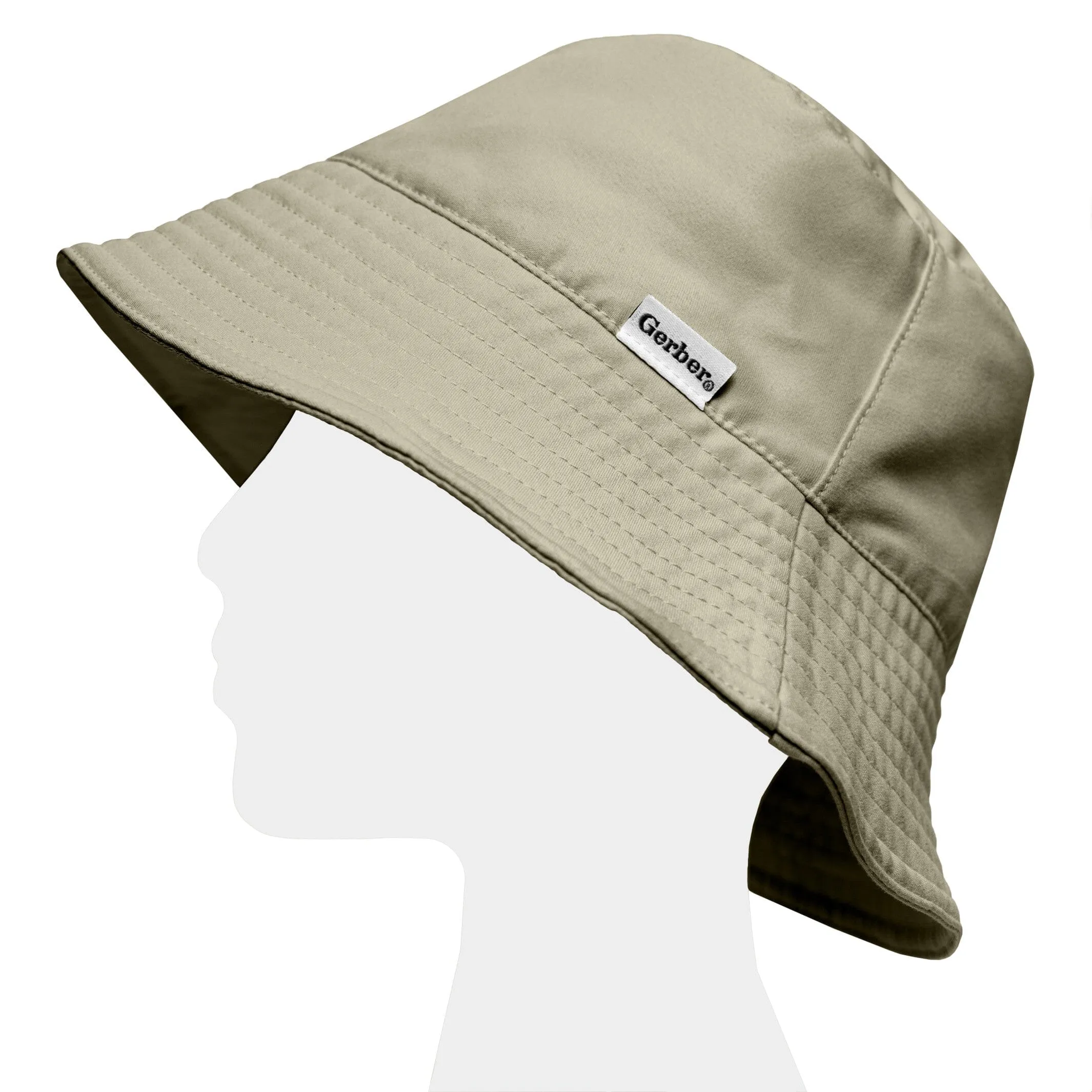 Toddler Neutral UPF 50  Olive Sun Hat Gerber Childrenswea